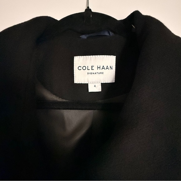 Cole Haan Signature Black Coat - Picture 2 of 4